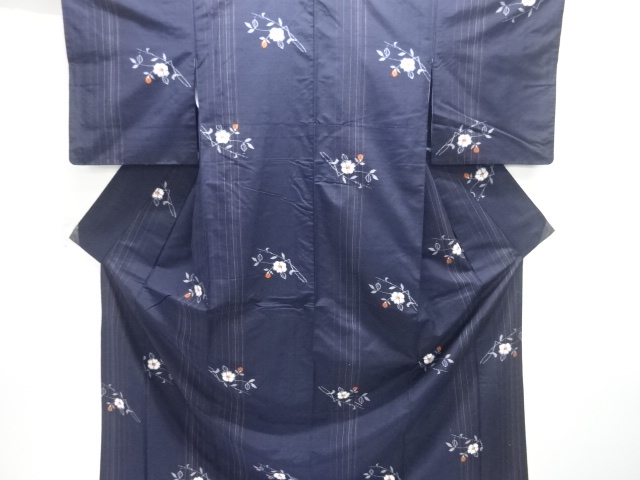 Japanese Kimono / Tsumugi Omeshi Silk